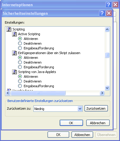 Wenn Sie SuperX z.B. im lokalen Intranet nutzen, können Sie für diese ...